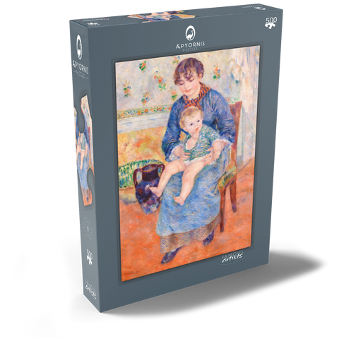 Young Mother (Jeune mère) (1881) by Pierre-Auguste Renoir 500 Puzzle Schachtel Ansicht2