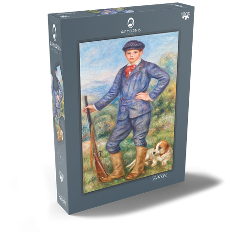 Jean as a Huntsman (1910) by Pierre-Auguste Renoir 1000 Puzzle Schachtel Ansicht2