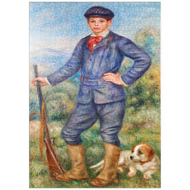 puzzleplate Jean as a Huntsman (1910) by Pierre-Auguste Renoir 1000 Puzzle