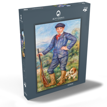 Jean as a Huntsman (1910) by Pierre-Auguste Renoir 100 Puzzle Schachtel Ansicht2