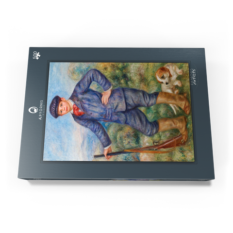 Jean as a Huntsman (1910) by Pierre-Auguste Renoir 500 Puzzle Schachtel Ansicht3