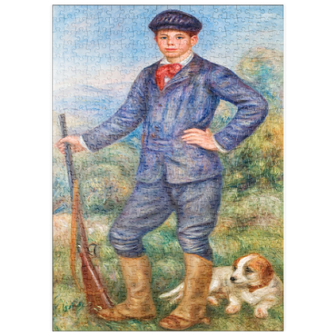 puzzleplate Jean as a Huntsman (1910) by Pierre-Auguste Renoir 500 Puzzle