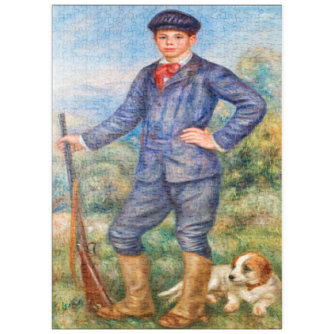 puzzleplate Jean as a Huntsman (1910) by Pierre-Auguste Renoir 500 Puzzle