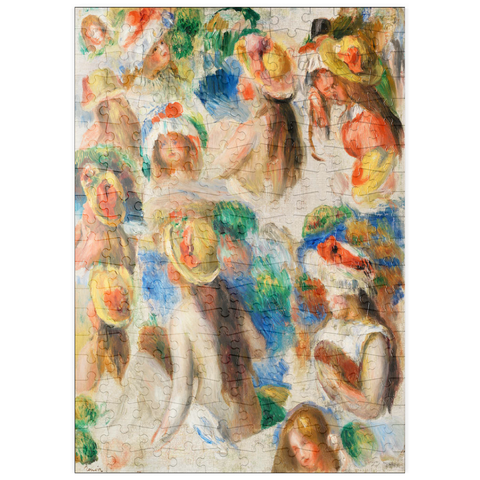 puzzleplate Study of Heads (Étude de têtes) (1890) by Pierre-Auguste Renoir 200 Puzzle