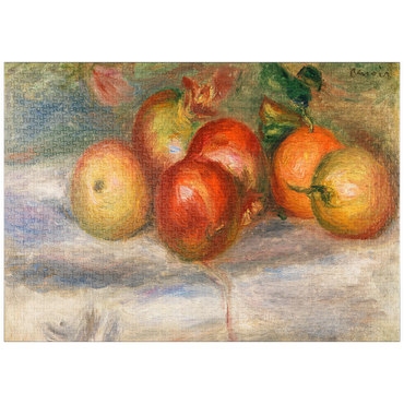 puzzleplate Apples, Oranges, and Lemons (Pommes, oranges et citrons) (1911) by Pierre-Auguste Renoir 1000 Puzzle