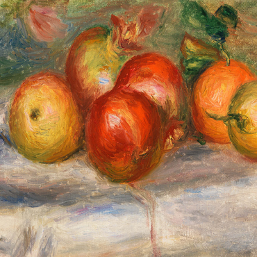 Apples, Oranges, and Lemons (Pommes, oranges et citrons) (1911) by Pierre-Auguste Renoir 1000 Puzzle 3D Modell