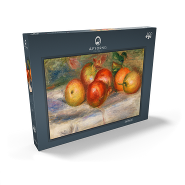 Apples, Oranges, and Lemons (Pommes, oranges et citrons) (1911) by Pierre-Auguste Renoir 100 Puzzle Schachtel Ansicht2