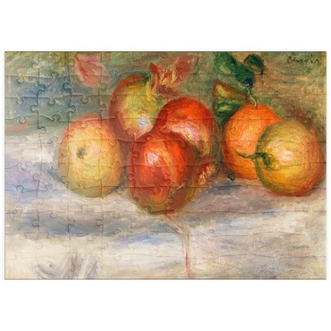 puzzleplate Apples, Oranges, and Lemons (Pommes, oranges et citrons) (1911) by Pierre-Auguste Renoir 100 Puzzle