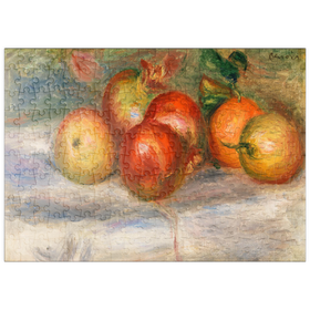 Darstellung des Puzzle-Motivs Apples, Oranges, and Lemons (1911) by Pierre-Auguste Renoir – Puzzleteile: 200