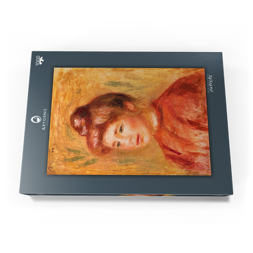 Bust of Woman in Red (Buste de femme en rouge) (1905–1908) by Pierre-Auguste Renoir 1000 Puzzle Schachtel Ansicht3