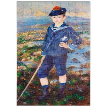 puzzleplate Sailor Boy (Portrait of Robert Nunès) (1883) by Pierre-Auguste Renoir 100 Puzzle