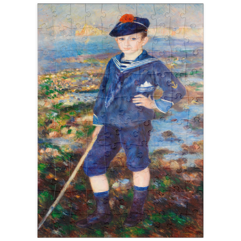 puzzleplate Sailor Boy (Portrait of Robert Nunès) (1883) by Pierre-Auguste Renoir 100 Puzzle