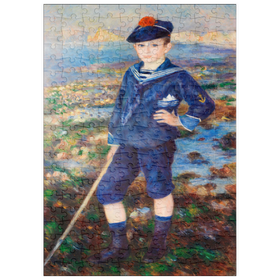 Darstellung des Puzzle-Motivs Sailor Boy (Portrait of Robert Nunès) (1883) by Pierre-Auguste Renoir – Puzzleteile: 200