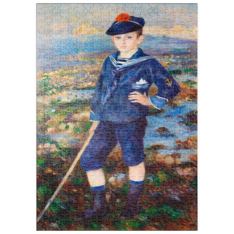 puzzleplate Sailor Boy (Portrait of Robert Nunès) (1883) by Pierre-Auguste Renoir 500 Puzzle
