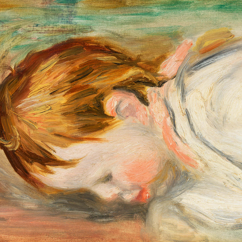 Baby's Head (Tête d'enfant, profil à gauche) (1895) by Pierre-Auguste Renoir 1000 Puzzle 3D Modell