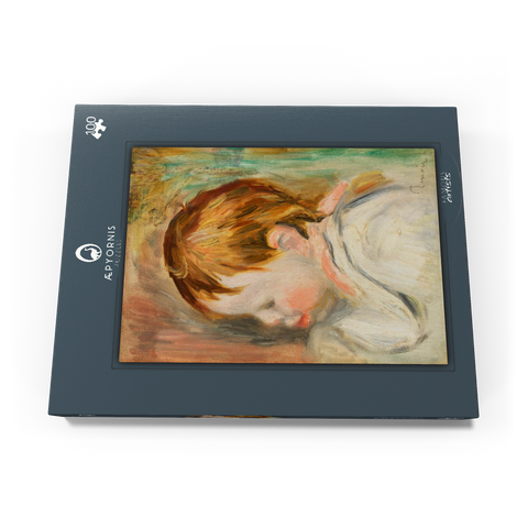 Baby's Head (Tête d'enfant, profil à gauche) (1895) by Pierre-Auguste Renoir 100 Puzzle Schachtel Ansicht3