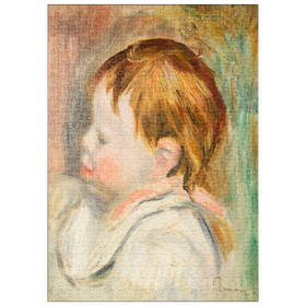 Darstellung des Puzzle-Motivs Baby's Head (1895) by Pierre-Auguste Renoir – Puzzleteile: 500