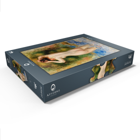 Alternative Darstellung des Puzzle-Motivs Bather (Baigneuse) (1890) by Pierre-Auguste Renoir – Puzzleteile: 1000