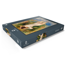 Alternative Darstellung des Puzzle-Motivs Bather (Baigneuse) (1890) by Pierre-Auguste Renoir – Puzzleteile: 200