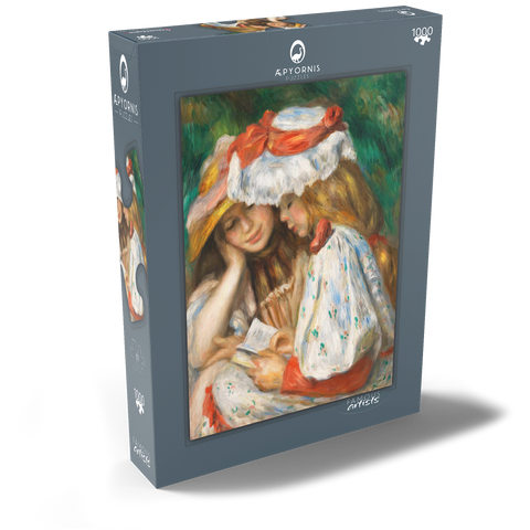 Two Girls Reading (c. 1890–1891) by Pierre-Auguste Renoir 1000 Puzzle Schachtel Ansicht2