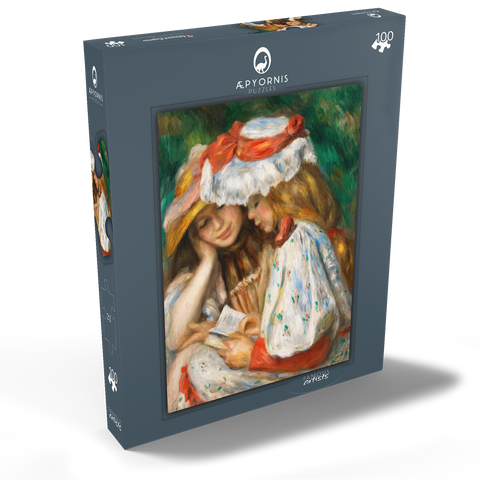 Two Girls Reading (c. 1890–1891) by Pierre-Auguste Renoir 100 Puzzle Schachtel Ansicht2