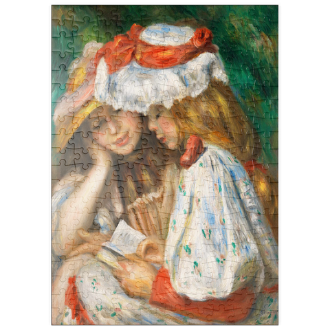 puzzleplate Two Girls Reading (c. 1890–1891) by Pierre-Auguste Renoir 200 Puzzle