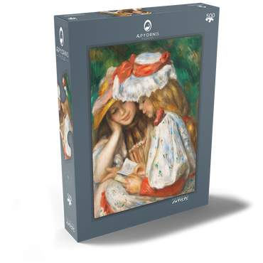 Two Girls Reading (c. 1890–1891) by Pierre-Auguste Renoir 500 Puzzle Schachtel Ansicht2
