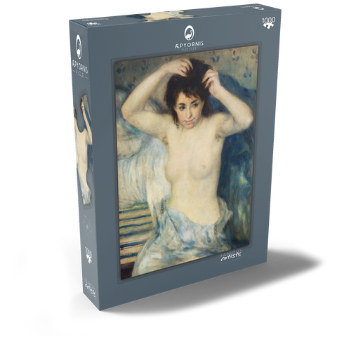 Before the Bath (Avant le bain) (1875) by Pierre-Auguste Renoir 1000 Puzzle Schachtel Ansicht2