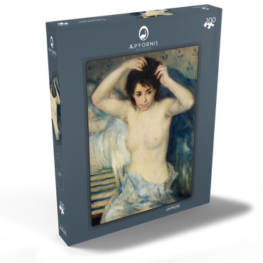 Before the Bath (Avant le bain) (1875) by Pierre-Auguste Renoir 100 Puzzle Schachtel Ansicht2
