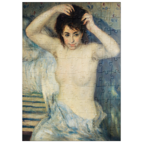 Darstellung des Puzzle Motivs Before the Bath (Avant le bain) (1875) by Pierre-Auguste Renoir - Puzzleteile: 100