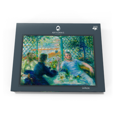 Lunch at the Restaurant Fournaise (The Rowers’ Lunch) (1875) by Pierre-Auguste Renoir 100 Puzzle Schachtel Ansicht3