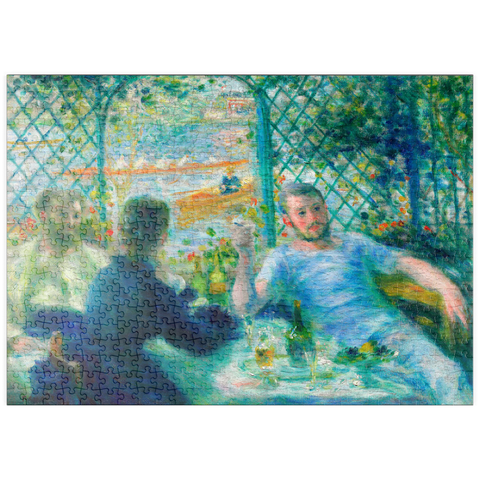 puzzleplate Lunch at the Restaurant Fournaise (The Rowers’ Lunch) (1875) by Pierre-Auguste Renoir 500 Puzzle