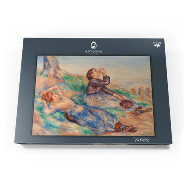 Grape Gatherers (Vendangeuses) (1888–1889) by Pierre-Auguste Renoir 1000 Puzzle Schachtel Ansicht3