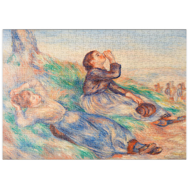 puzzleplate Grape Gatherers (Vendangeuses) (1888–1889) by Pierre-Auguste Renoir 500 Puzzle