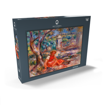 Girl at the Foot of a Tree (Fillette au pied d'un arbre) (1914) by Pierre-Auguste Renoir 1000 Puzzle Schachtel Ansicht2