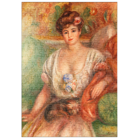 Darstellung des Puzzle-Motivs Portrait of Misia Sert (1907) by Pierre-Auguste Renoir – Puzzleteile: 200