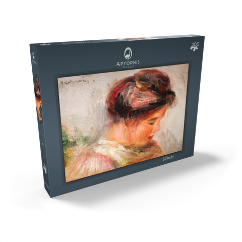 Head of Young Girl (Tête de jeune fille) (1905–1908) by Pierre-Auguste Renoir 100 Puzzle Schachtel Ansicht2