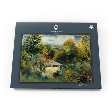 Louveciennes (1872–1873) by Pierre-Auguste Renoir 100 Puzzle Schachtel Ansicht3