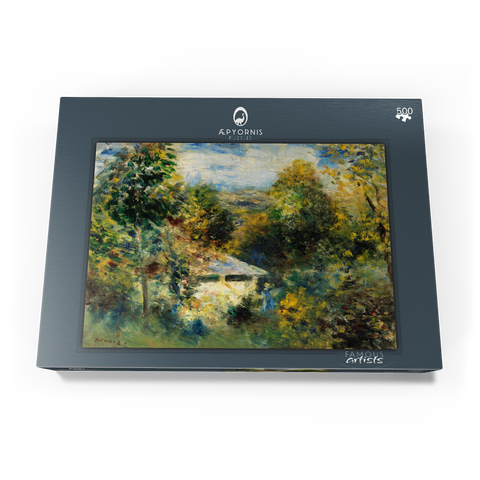 Louveciennes (1872–1873) by Pierre-Auguste Renoir 500 Puzzle Schachtel Ansicht3