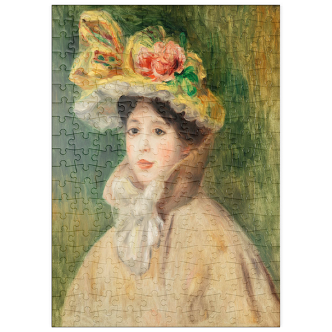puzzleplate Woman with Capeline (Femme Ã la capeline) (early 1890s) by Pierre-Auguste Renoir 200 Puzzle