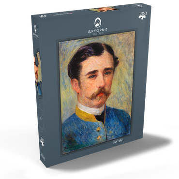 Portrait of a Man (Monsieur Charpentier) (1879) by Pierre-Auguste Renoir 100 Puzzle Schachtel Ansicht2