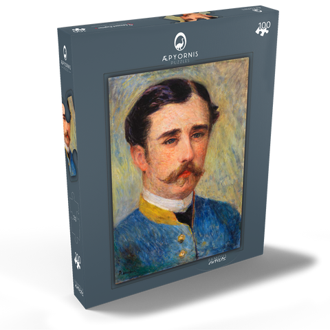 Portrait of a Man (Monsieur Charpentier) (1879) by Pierre-Auguste Renoir 100 Puzzle Schachtel Ansicht2