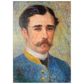 Darstellung des Puzzle-Motivs Portrait of a Man (1879) by Pierre-Auguste Renoir – Puzzleteile: 200