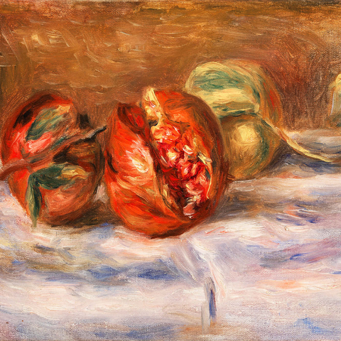 Pomegranates (Grenades) (1910) by Pierre-Auguste Renoir 1000 Puzzle 3D Modell
