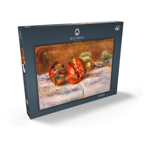 Pomegranates (Grenades) (1910) by Pierre-Auguste Renoir 100 Puzzle Schachtel Ansicht2