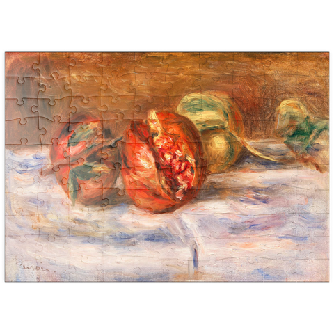 puzzleplate Pomegranates (Grenades) (1910) by Pierre-Auguste Renoir 100 Puzzle