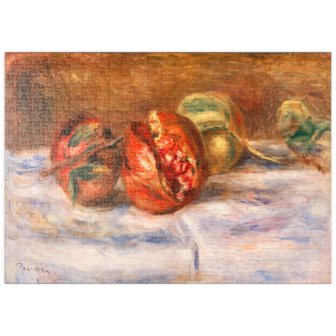 puzzleplate Pomegranates (Grenades) (1910) by Pierre-Auguste Renoir 500 Puzzle
