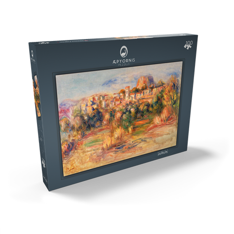 Landscape, La Gaude (Paysage, La Gaude) (1910) by Pierre-Auguste Renoir 100 Puzzle Schachtel Ansicht2