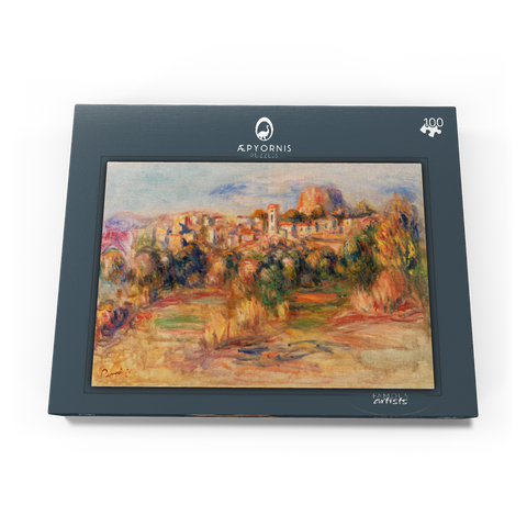 Landscape, La Gaude (Paysage, La Gaude) (1910) by Pierre-Auguste Renoir 100 Puzzle Schachtel Ansicht3