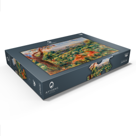 Alternative Darstellung des Puzzle-Motivs Landscape (Paysage) (1916) by Pierre-Auguste Renoir – Puzzleteile: 1000